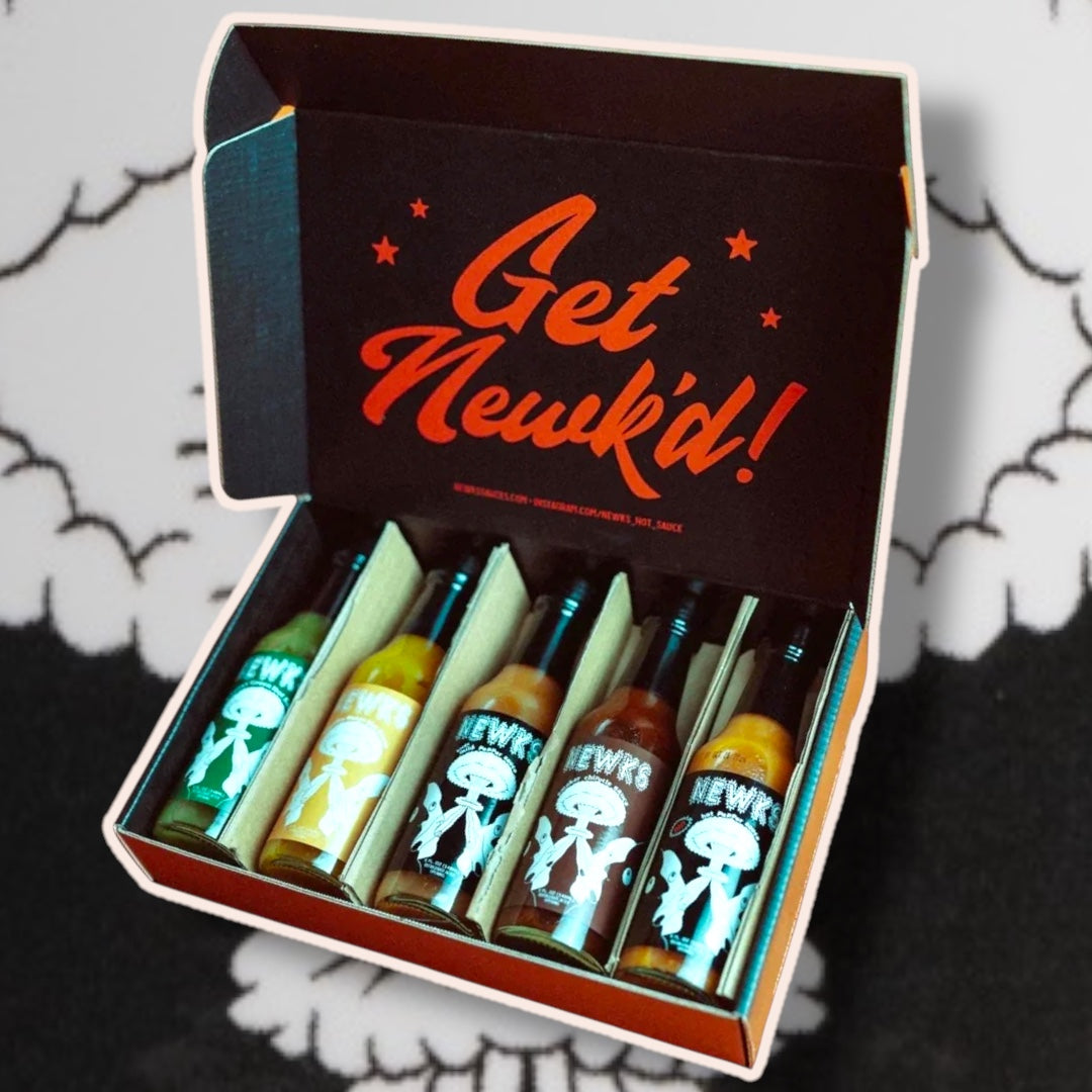 5 Bottle Hot Sauce Set