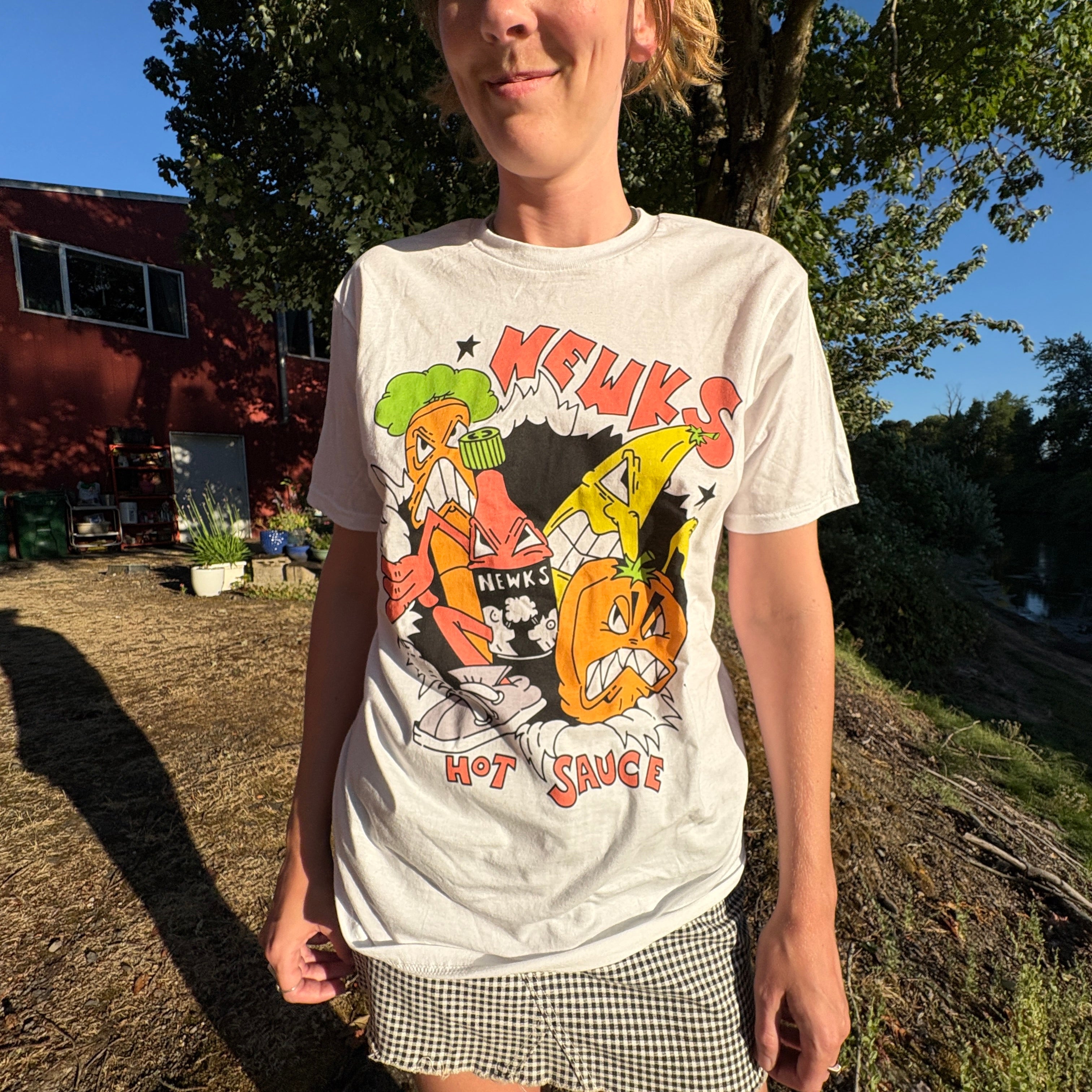 Crazy Veggies T-Shirt (Full Color)