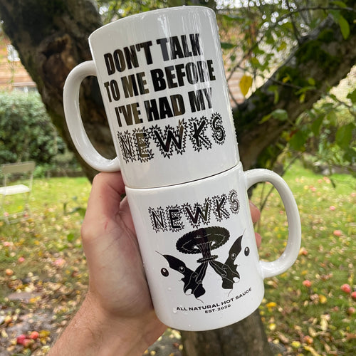 'Don't Talk To Me Til I've Had My Newks' Coffee Mug