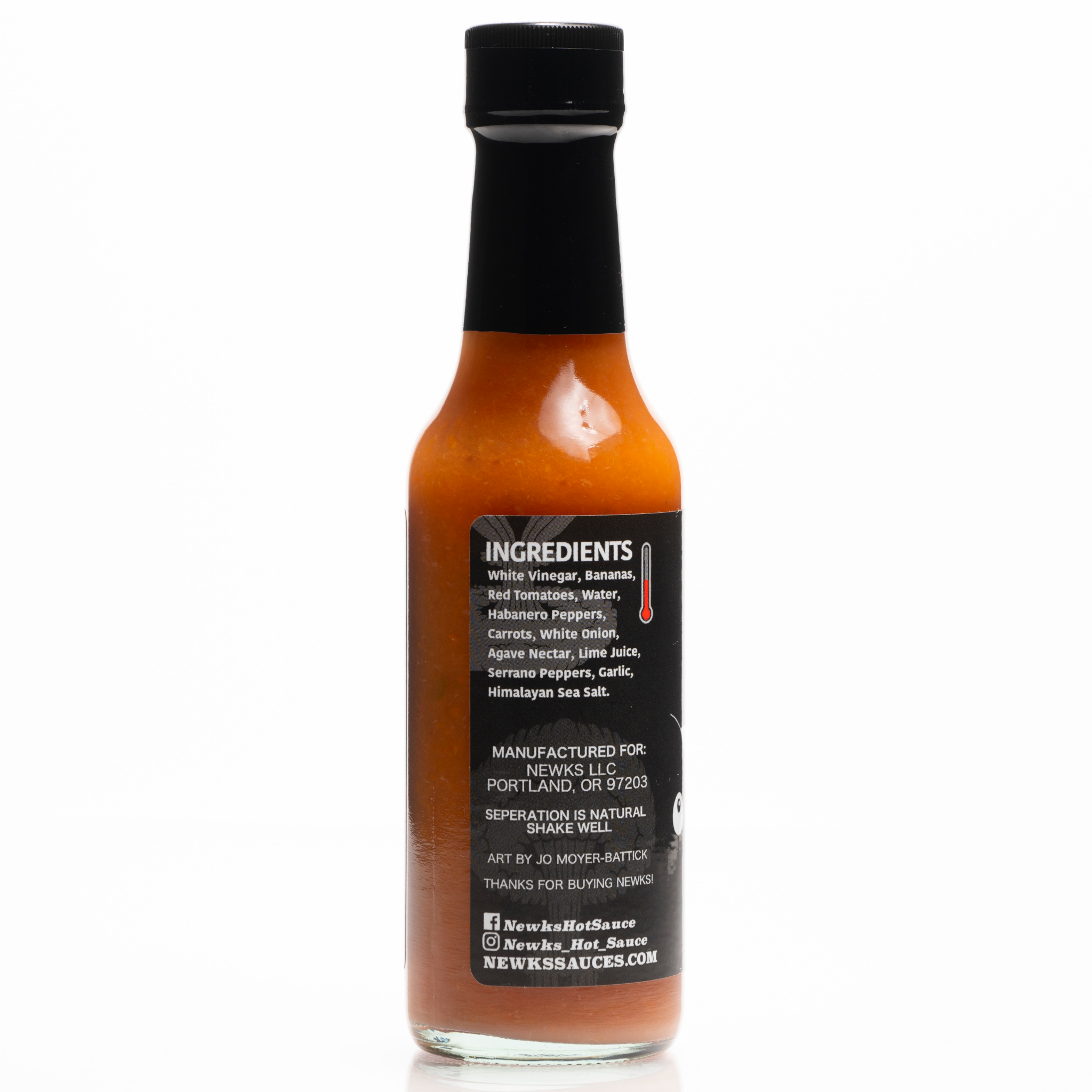 Newks OG Sauce - The 'Kinda Mild' (Banana + Habanero)